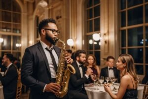 saxofonista para casamento, contratar saxofonista, música para casamento, saxofonista jazz, saxofonista bossa nova, música ao vivo para casamento, como escolher um saxofonista, saxofone, história do saxofone, tipos de saxofone, saxofonista, música ao vivo, eventos, casamento, corporativo, Dueto saxofone e violino, Walking Duo Music