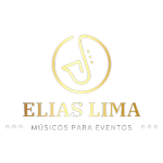Logo Elias Saxofonista dourado